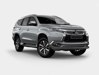 9 199 р. Защита переднего бампера (Ø63 мм, окрашенная) Russtal Mitsubishi Pajero Sport QE дорестайлинг (2015-2021) (цвет черный муар)  с доставкой в г. Новочеркасск. Увеличить фотографию 1