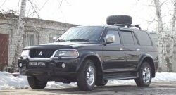 1 639 р. Защитная сетка решетки переднего бампера РА  Mitsubishi Pajero Sport  PA (1996-2004) дорестайлинг  с доставкой в г. Новочеркасск. Увеличить фотографию 3