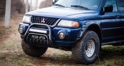 2 099 р. Подиумы противотуманных фар RA  Mitsubishi Pajero Sport  PA (1996-2004) дорестайлинг  с доставкой в г. Новочеркасск. Увеличить фотографию 3