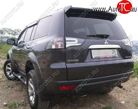 9 049 р. Спойлер CT Mitsubishi Pajero Sport PB рестайлинг (2013-2017) (Неокрашенный)  с доставкой в г. Новочеркасск