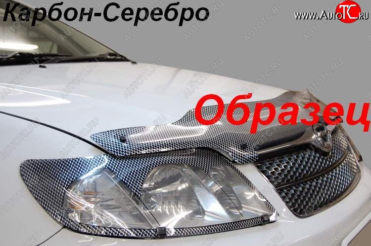 2 199 р. Защита фар CA-Plastik  Mitsubishi Pajero Sport  PB (2008-2013) дорестайлинг (Цвет: прозрачный)  с доставкой в г. Новочеркасск