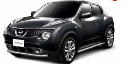 7 899 р. Защита порогов Petroil-Tuning Nissan Juke 1 YF15 дорестайлинг (2010-2014)  с доставкой в г. Новочеркасск. Увеличить фотографию 1