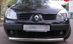 11 749 р. Одинарная защита переднего бампера Russtal диаметром 76 мм Renault Scenic 2 (2003-2009)  с доставкой в г. Новочеркасск. Увеличить фотографию 1