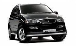 6 699 р. Одинарная защита переднего бампера Petroil Tuning диаметром 63 мм  SSANGYONG Kyron (2005-2007) дорестайлинг  с доставкой в г. Новочеркасск. Увеличить фотографию 1