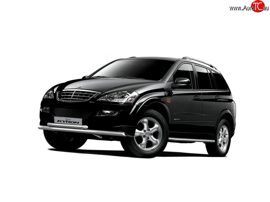 14 549 р. Широкая защита порогов Petroil Tuning SSANGYONG Kyron дорестайлинг (2005-2007)  с доставкой в г. Новочеркасск