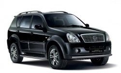 6 599 р. Одинарная защита переднего бампера Petroil Tuning диаметром 63 мм  SSANGYONG Rexton  Y250 (2006-2012)  с доставкой в г. Новочеркасск. Увеличить фотографию 2