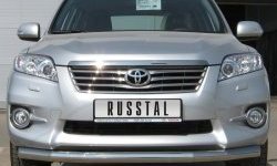 10 349 р. Одинарная защита переднего бампера Russtal 63 мм Toyota RAV4 XA30 5 дв. 2-ой рестайлинг (2010-2013)  с доставкой в г. Новочеркасск. Увеличить фотографию 4