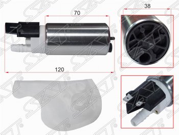 1 739 р. Насос топливный SAT Nissan Cube 2 (2002-2008)  с доставкой в г. Новочеркасск. Увеличить фотографию 1