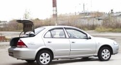 1 269 р. Накладка на задний бампер RA  Nissan Almera Classic  седан (2006-2013) B10  с доставкой в г. Новочеркасск. Увеличить фотографию 3