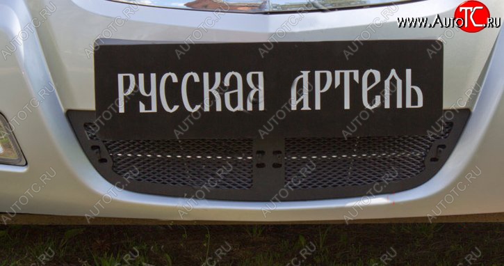 1 769 р. Защитная сетка решетки переднего бампера РА  Nissan Almera Classic  седан (2006-2013) B10  с доставкой в г. Новочеркасск