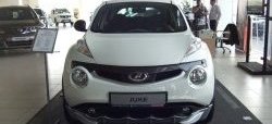 3 999 р. Накладка на передний бампер Impul Nissan Juke 1 YF15 дорестайлинг (2010-2014) (Неокрашенная)  с доставкой в г. Новочеркасск. Увеличить фотографию 3