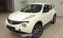 5 249 р. Решётка радиатора Impul Nissan Juke 1 YF15 дорестайлинг (2010-2014) (Неокрашенная)  с доставкой в г. Новочеркасск. Увеличить фотографию 4