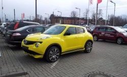 5 249 р. Решётка радиатора Impul Nissan Juke 1 YF15 дорестайлинг (2010-2014) (Неокрашенная)  с доставкой в г. Новочеркасск. Увеличить фотографию 8