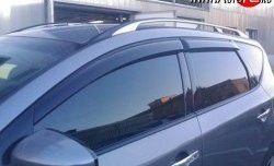 2 499 р. Дефлекторы окон (ветровики) Novline 4 шт  Nissan Murano  2 Z51 (2008-2016) дорестайлинг, рестайлинг  с доставкой в г. Новочеркасск. Увеличить фотографию 1