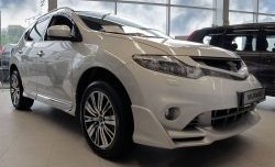 22 749 р. Комплект порогов Impul Nissan Murano 2 Z51 рестайлинг (2010-2016) (Неокрашенные)  с доставкой в г. Новочеркасск. Увеличить фотографию 2