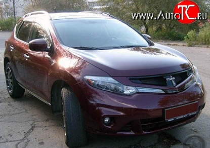 12 799 р. Решётка радиатора Impul Nissan Murano 2 Z51 рестайлинг (2010-2016) (Неокрашенная)  с доставкой в г. Новочеркасск