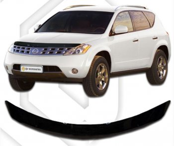 Дефлектор капота CA-Plastic Nissan Murano 1 Z50 (2002-2009)