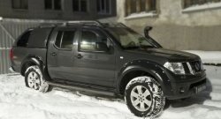 17 599 р. Накладки на колёсные арки RA  Nissan Navara  2 D40 (2010-2016) рестайлинг (Глянец (под покраску), Неокрашенные)  с доставкой в г. Новочеркасск. Увеличить фотографию 2