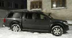 17 599 р. Накладки на колёсные арки RA  Nissan Navara  2 D40 (2010-2016) рестайлинг (Глянец (под покраску), Неокрашенные)  с доставкой в г. Новочеркасск. Увеличить фотографию 9