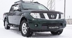 1 999 р. Зимняя заглушка решетки переднего бампера РА  Nissan Pathfinder  R51 (2004-2007) дорестайлинг  с доставкой в г. Новочеркасск. Увеличить фотографию 3