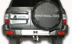 7 249 р. Фаркоп Лидер Плюс. Nissan Patrol 5 Y61 2-ой рестайлинг (2004-2010) (Без электропакета)  с доставкой в г. Новочеркасск. Увеличить фотографию 2