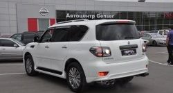 20 499 р. Накладка на заднюю дверь автомобиля Impul Nissan Patrol 6 Y62 дорестайлинг (2010-2014)  с доставкой в г. Новочеркасск. Увеличить фотографию 2