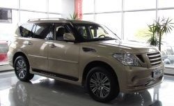 12 049 р. Молдинги (накладки на двери) Impul Nissan Patrol 6 Y62 дорестайлинг (2010-2014) (Неокрашенные)  с доставкой в г. Новочеркасск. Увеличить фотографию 12