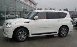 43 999 р. Комплект порогов Impul Nissan Patrol 6 Y62 дорестайлинг (2010-2014) (Неокрашенные)  с доставкой в г. Новочеркасск. Увеличить фотографию 7