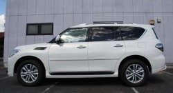 43 999 р. Комплект порогов Impul Nissan Patrol 6 Y62 дорестайлинг (2010-2014) (Неокрашенные)  с доставкой в г. Новочеркасск. Увеличить фотографию 8