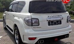 24 249 р. Спойлер Invader Style Nissan Patrol 6 Y62 дорестайлинг (2010-2014) (Неокрашенный)  с доставкой в г. Новочеркасск. Увеличить фотографию 2