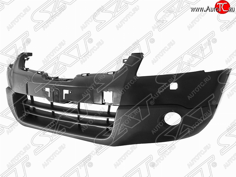 6 449 р. Передний бампер SAT Nissan Qashqai 1 дорестайлинг (2007-2010) (Неокрашенный)  с доставкой в г. Новочеркасск