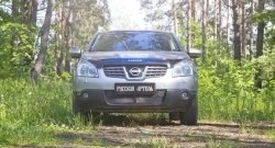 1 759 р. Защитная сетка решетки переднего бампера РА Nissan Qashqai 1 дорестайлинг (2007-2010)  с доставкой в г. Новочеркасск. Увеличить фотографию 4