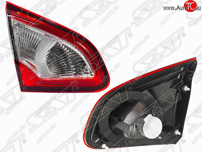 3 169 р. Левый фонарь SAT (внутренний)  Nissan Qashqai  1 (2010-2013) J10 рестайлинг  с доставкой в г. Новочеркасск