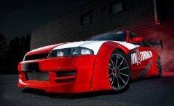 Передний бампер Rocket Banny Nissan Skyline R33 (1993-1998)