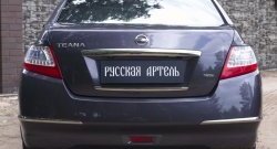 619 р. Реснички на фонари RA  Nissan Teana  2 J32 (2011-2014) рестайлинг (Неокрашенные)  с доставкой в г. Новочеркасск. Увеличить фотографию 3