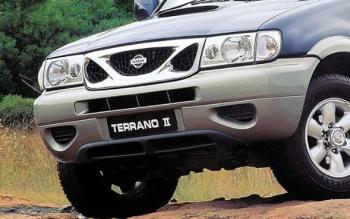 Передний бампер POLCAR Nissan (Нисан) Terrano2 (террано)  R20 (1999-2006) R20 2-ой рестайлинг