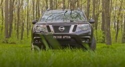 2 199 р. Защитная сетка решетки переднего бампера РА Nissan Terrano D10 дорестайлинг (2013-2016)  с доставкой в г. Новочеркасск. Увеличить фотографию 5