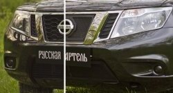 1 379 р. Защитная сетка решетки радиатора РА Nissan Terrano D10 дорестайлинг (2013-2016)  с доставкой в г. Новочеркасск. Увеличить фотографию 2