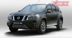 Декоративный элемент воздухозаборника Souz-96 (d16) Nissan Terrano D10 дорестайлинг (2013-2016)