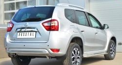 9 349 р. Одинарная защита заднего бампера из трубы диаметром 42 мм Russtal Nissan Terrano D10 дорестайлинг (2013-2016)  с доставкой в г. Новочеркасск. Увеличить фотографию 4