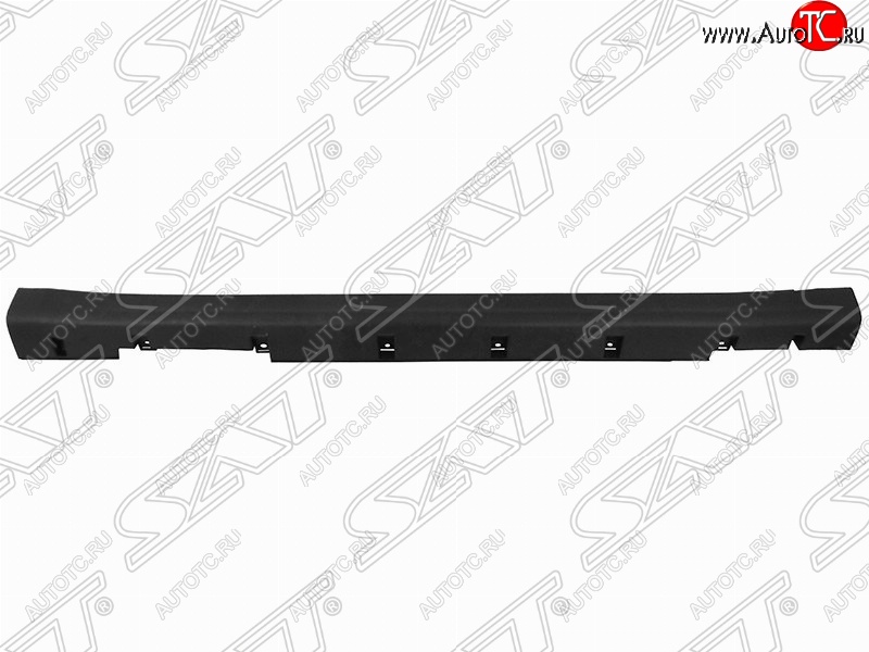 3 199 р. Правый порог пластиковый SAT Nissan Tiida 1 седан C11 рестайлинг (2010-2014) (Неокрашенный)  с доставкой в г. Новочеркасск