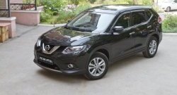 1 749 р. Накладки порожков салона RA  Nissan X-trail  3 T32 (2017-2022) рестайлинг (Комплект (4 шт.))  с доставкой в г. Новочеркасск. Увеличить фотографию 2