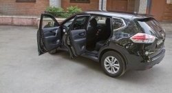 1 749 р. Накладки порожков салона RA  Nissan X-trail  3 T32 (2017-2022) рестайлинг (Комплект (4 шт.))  с доставкой в г. Новочеркасск. Увеличить фотографию 3