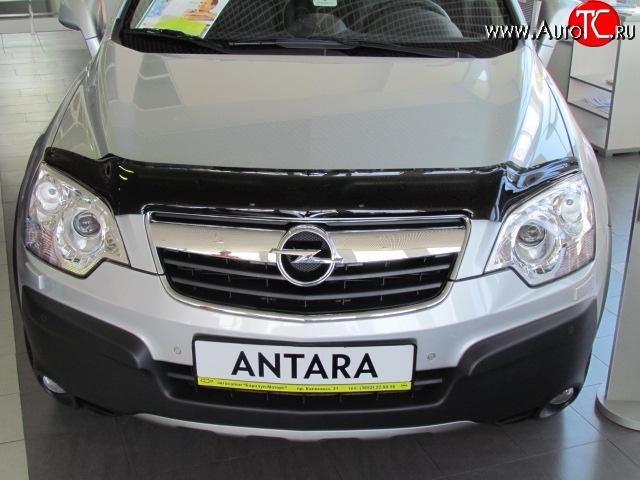 2 879 р. Дефлектор капота NovLine Opel Antara (2006-2010)  с доставкой в г. Новочеркасск