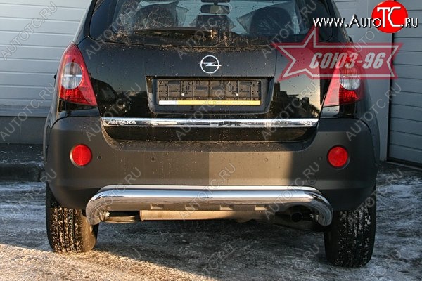 11 564 р. Защита заднего бампера Souz-96 (d76) Opel Antara (2006-2010)  с доставкой в г. Новочеркасск