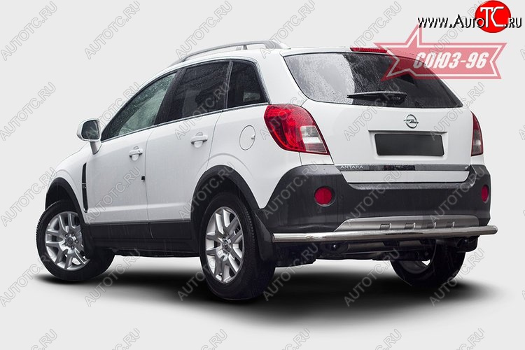 15 344 р. Защита заднего бампера Souz-96 (d60) Opel Antara рестайлинг (2010-2015)  с доставкой в г. Новочеркасск