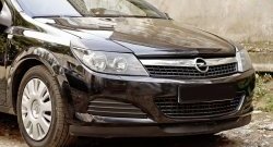 999 р. Реснички на фары RA  Opel Astra  H GTC (2004-2011) хэтчбек 3 дв. дорестайлинг, хэтчбек 3 дв. рестайлинг (Неокрашенные)  с доставкой в г. Новочеркасск. Увеличить фотографию 4