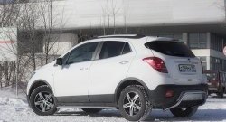 9 399 р. Защита заднего бампера из трубы диаметром 51 мм Petroil Tuning Opel Mokka  дорестайлинг (2012-2016)  с доставкой в г. Новочеркасск. Увеличить фотографию 2