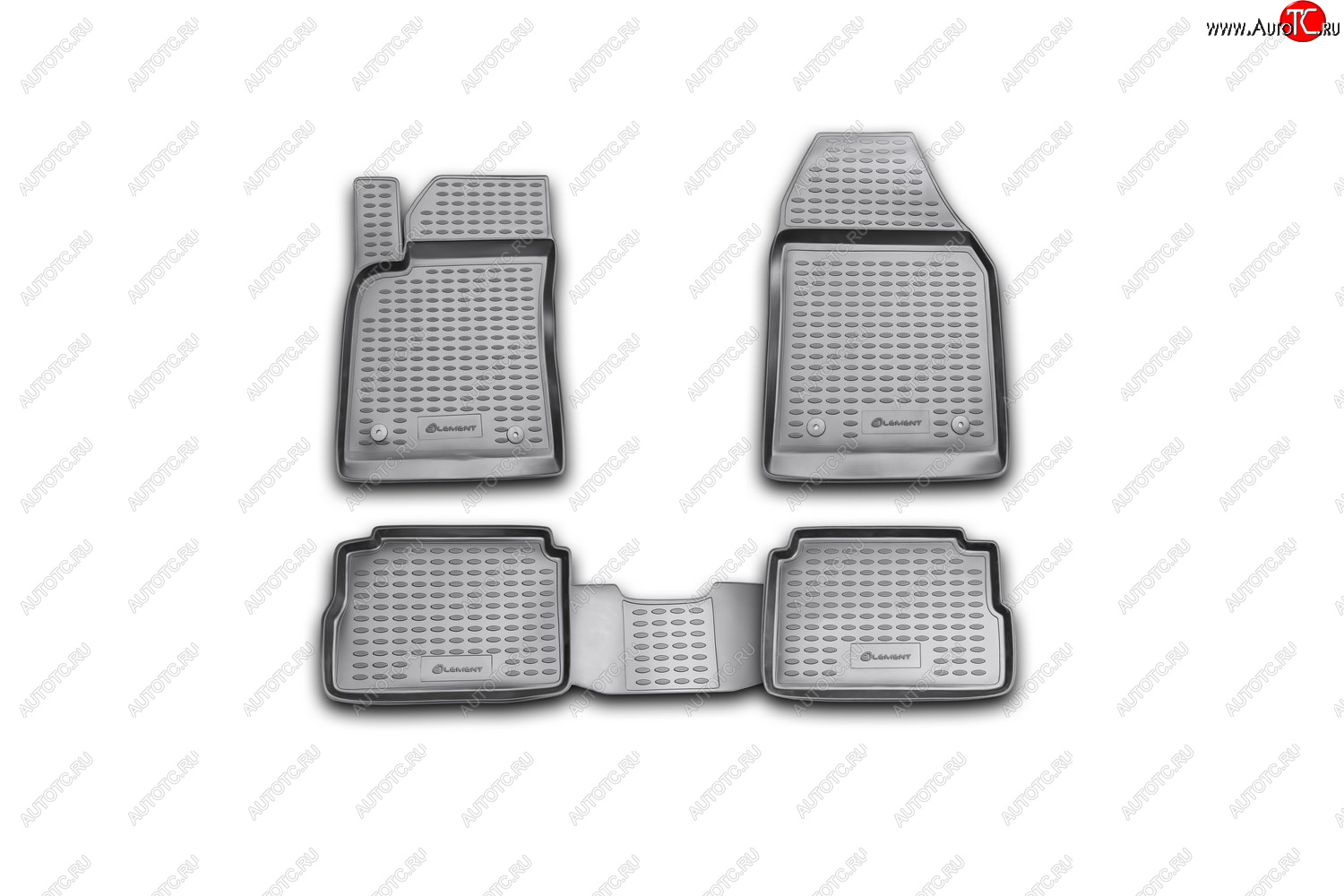 3 399 р. Комплект ковриков салона Element (полиуретан) Opel Vectra C седан дорестайлинг (2002-2005) (Черные)  с доставкой в г. Новочеркасск