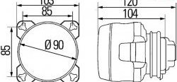 2 699 р. Модуль дальнего света Hella 1K0 008 191-007 CITROEN C4 aircross (2012-2017) (Без пыльника)  с доставкой в г. Новочеркасск. Увеличить фотографию 2